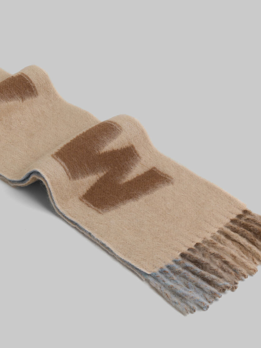Scarf with logo