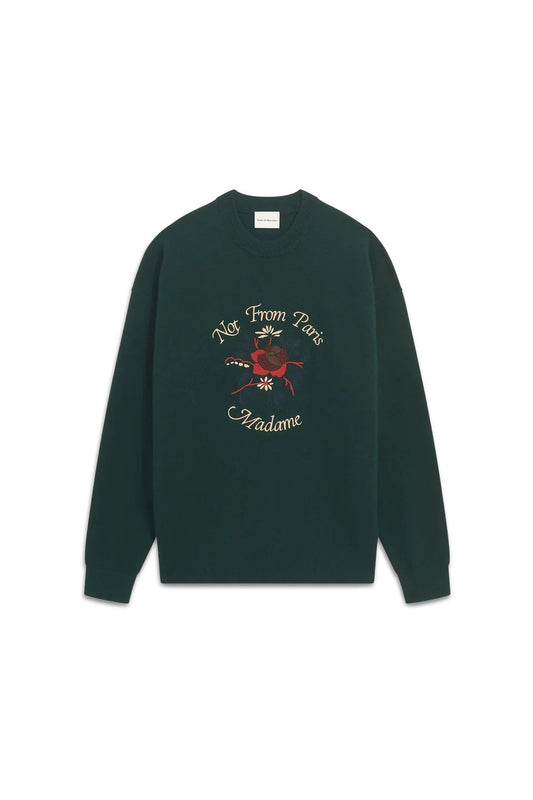 Le Maille Slogan Fleurs