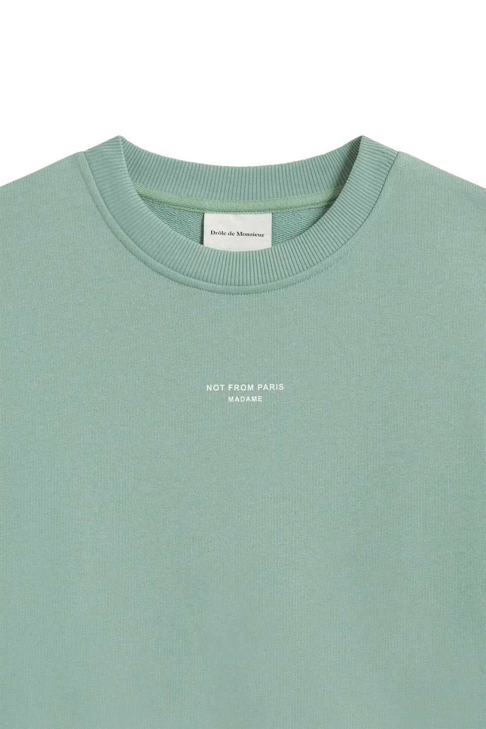 Drôle de Monsieur Le Sweatshirt Slogan Classique – Seitenansicht
