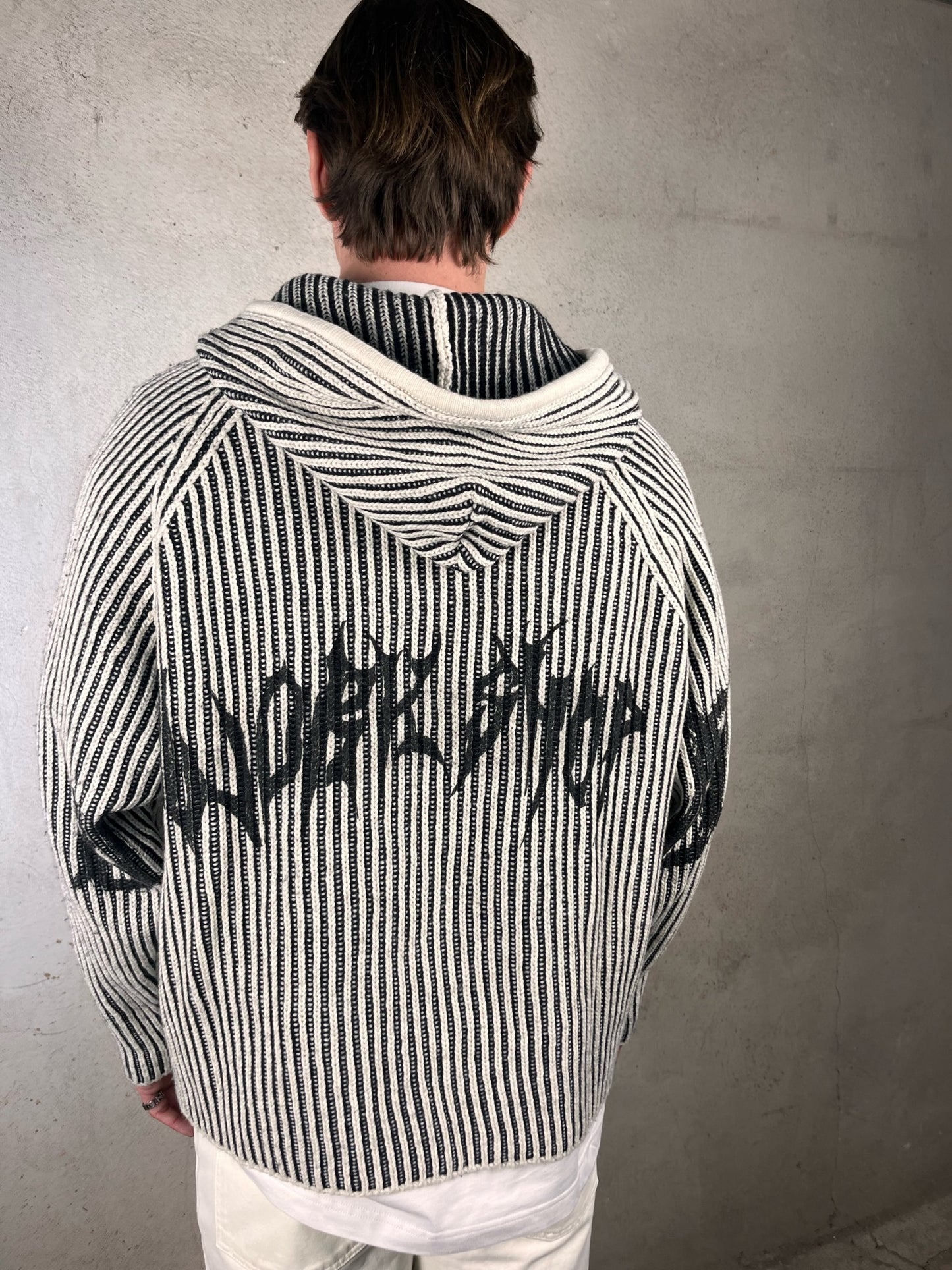 ''CRUSADER'' HOODED KNIT