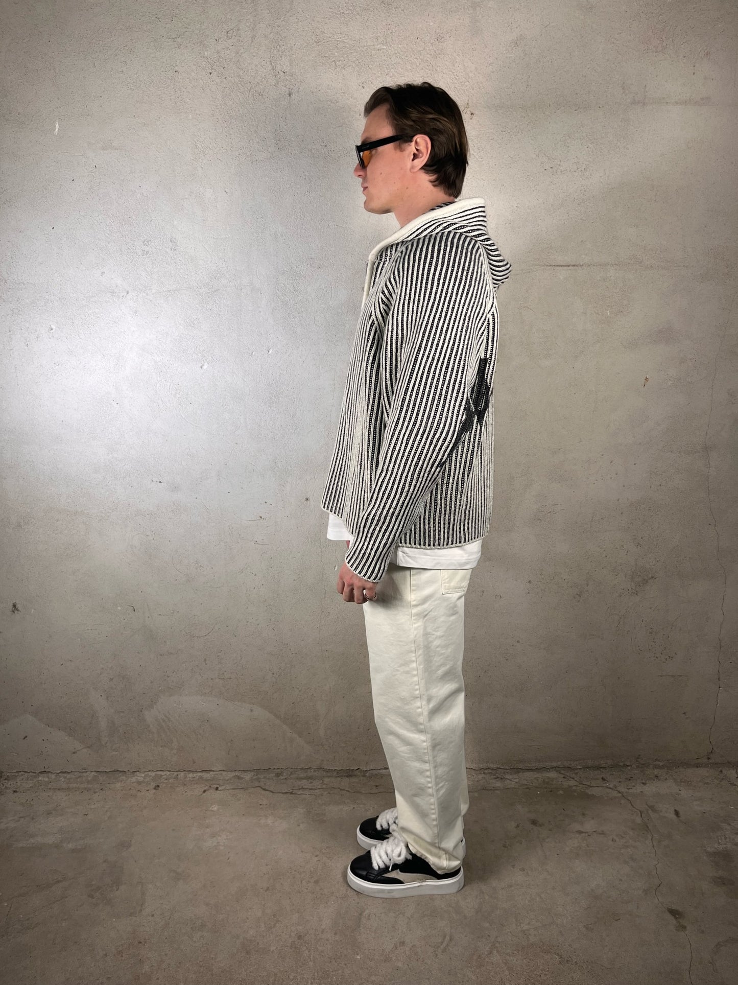 ''CRUSADER'' HOODED KNIT