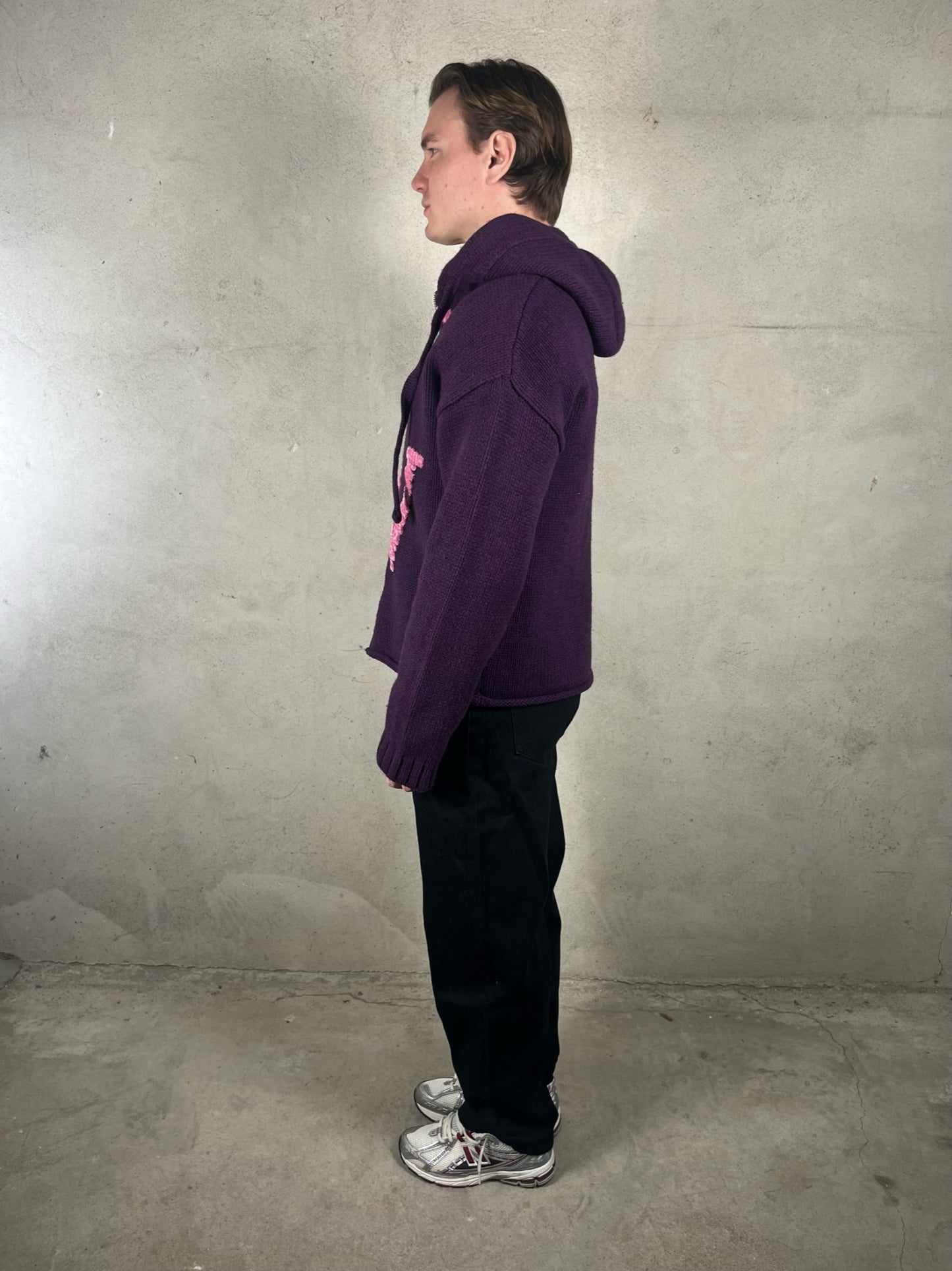 ZIP THROUGH ANCHOR HOODIE