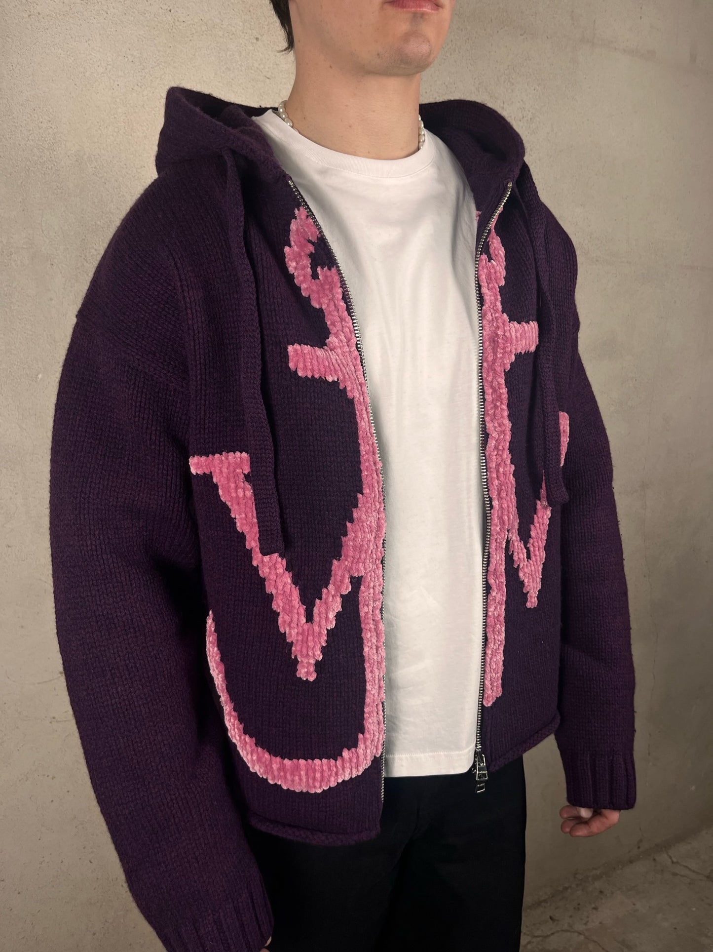 ZIP THROUGH ANCHOR HOODIE