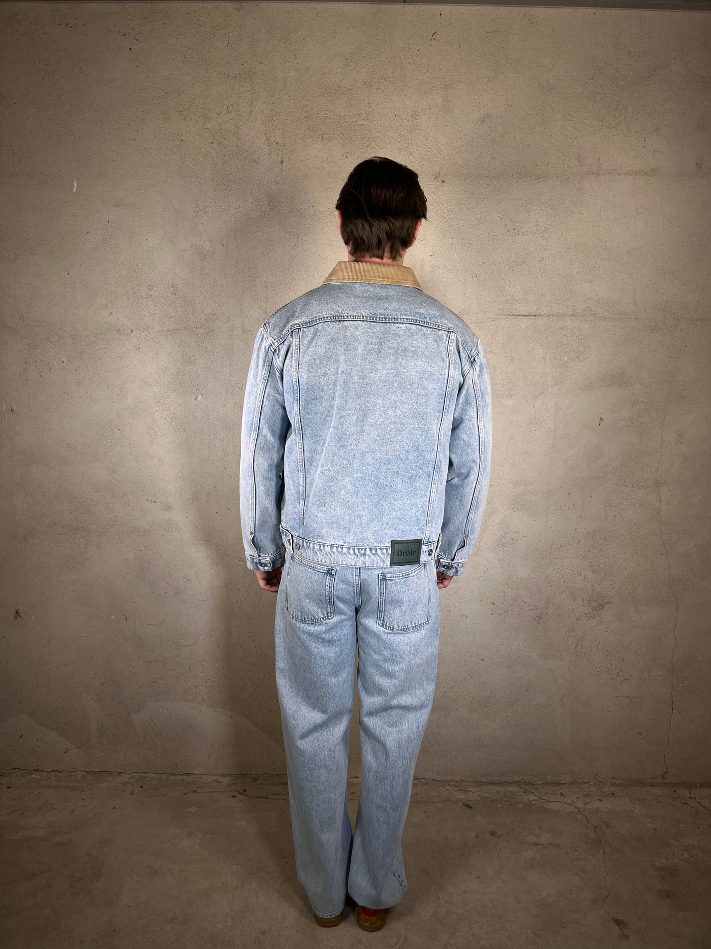 La Veste Jean Délavée