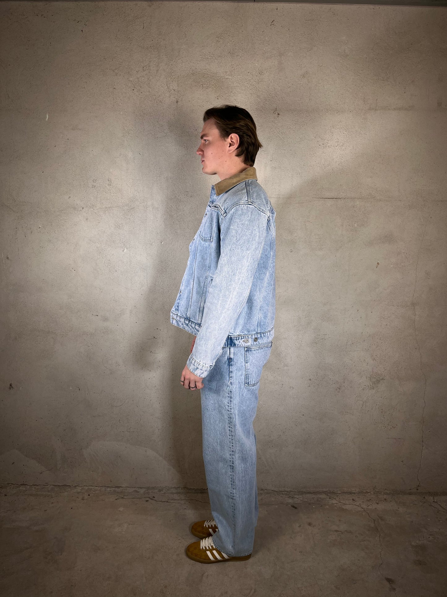 La Veste Jean Délavée