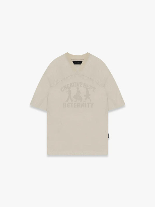 CREATIVE DEPT LOGO MESH T-SHIRT