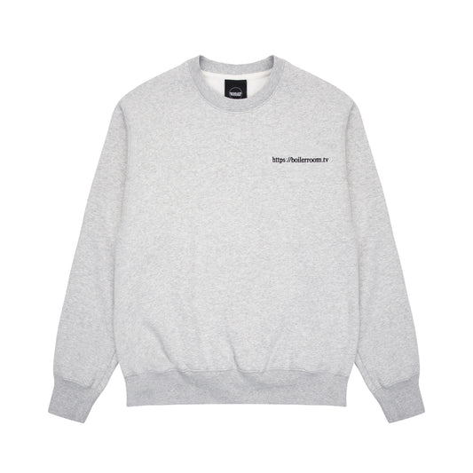 BOILER ROOM TV LOGO CREW SWEATSHIRT