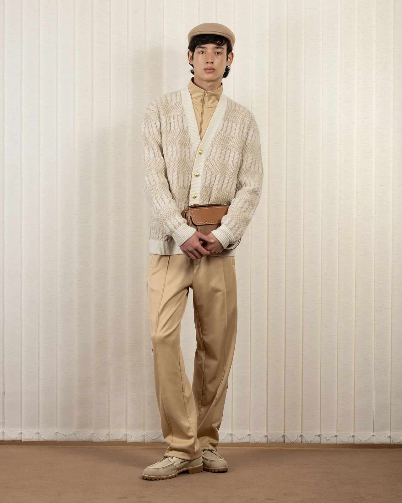 Le Cardigan Torsades Bicolore