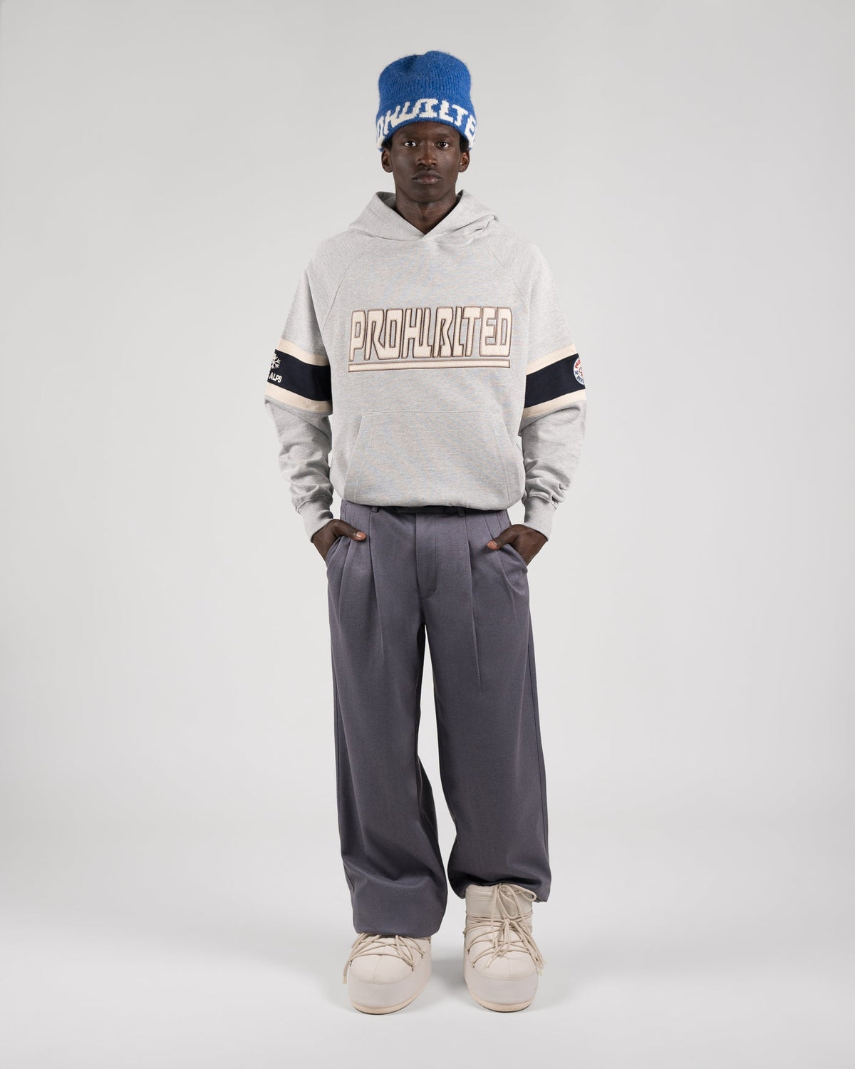 Powder Pleated Pants Lavender