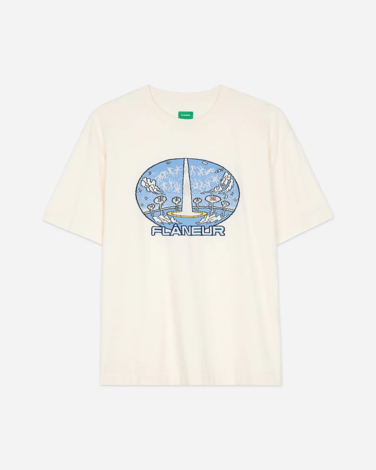 Flaneur Knitted Euphoric T-Shirt – Produktfoto