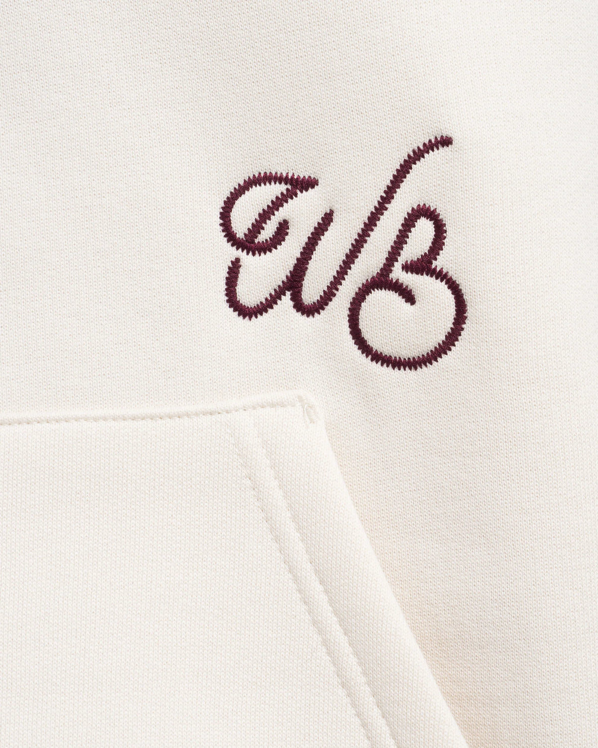 Gustaf V2 Hoodie Gardenia White