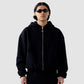 Perplex Zip Hoodie Black