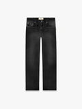 Essential Straight Fit Denim - Washed Black