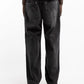 Essential Straight Fit Denim - Washed Black