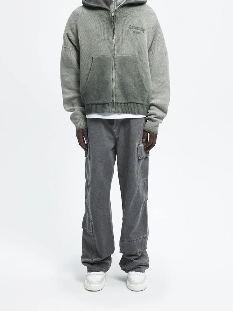 Reternity Oil washed Cargo Pants – Frontansicht