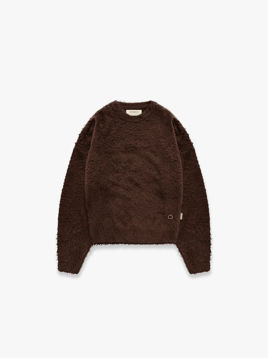 Vintage Furry Knit Sweater