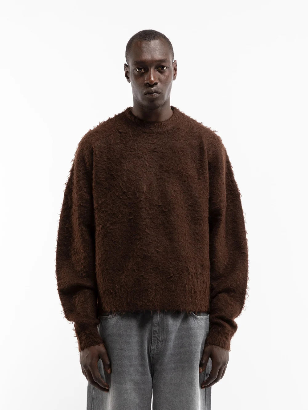 Vintage Furry Knit Sweater