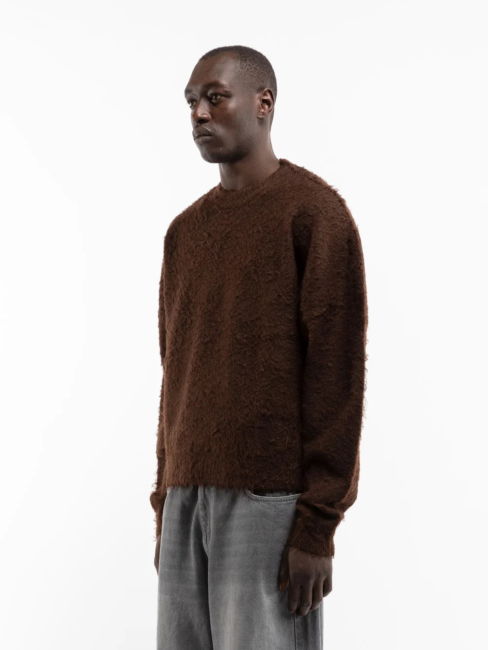 Vintage Furry Knit Sweater