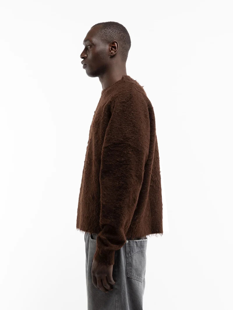 Vintage Furry Knit Sweater