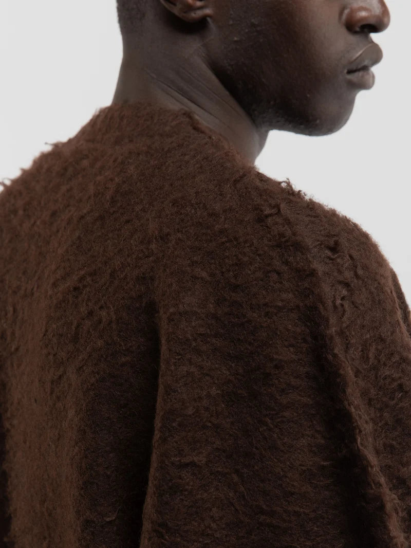 Vintage Furry Knit Sweater