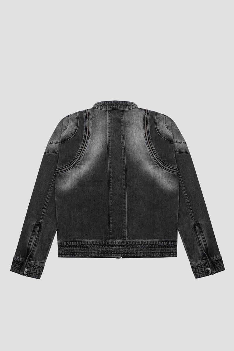 DOWNTOWN LA DENIM-MOTORRADJACKE