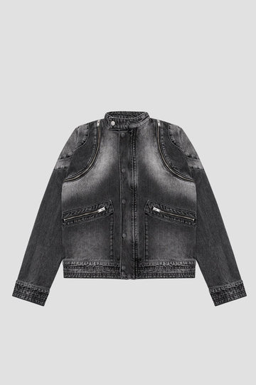 DOWNTOWN LA DENIM-MOTORRADJACKE