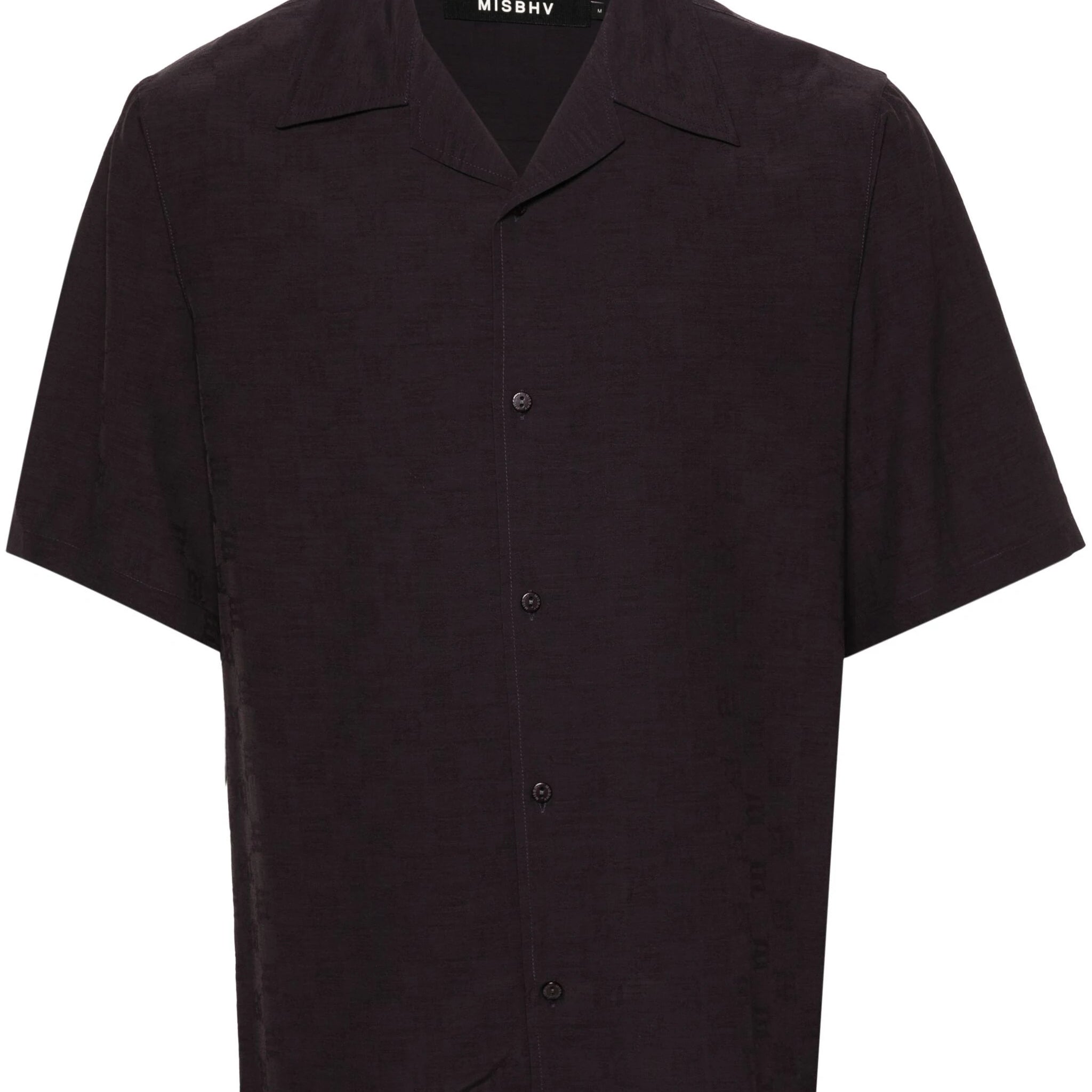 MONOGRAM VISCOSE WOOL SHIRT