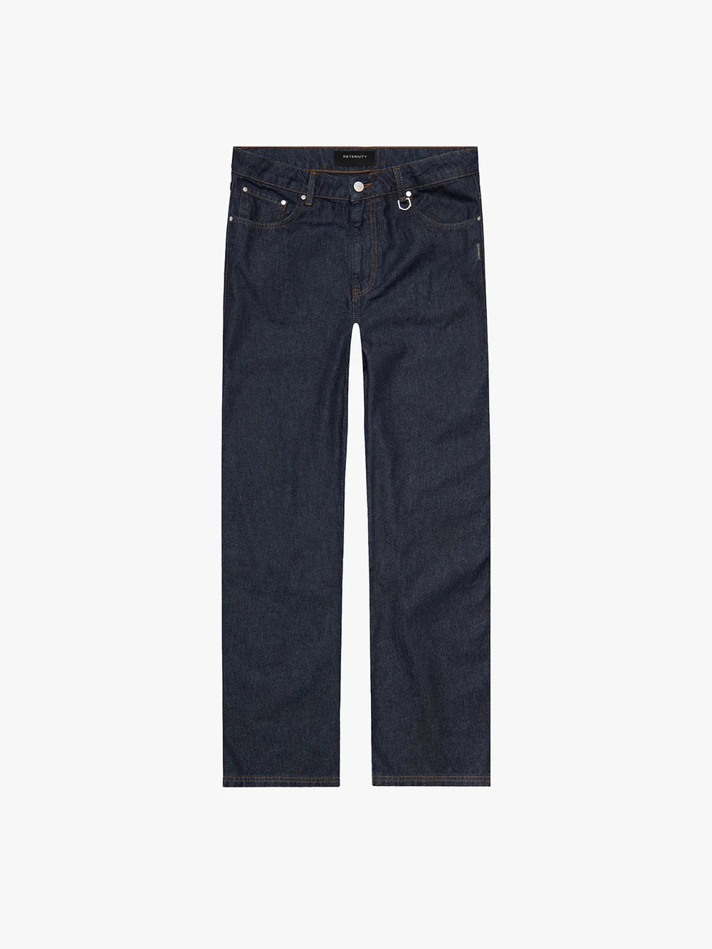Essential Straight Fit Raw Denim - Dark Blue
