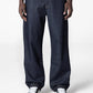 Essential Straight Fit Raw Denim - Dark Blue
