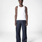 Essential Straight Fit Raw Denim - Dark Blue