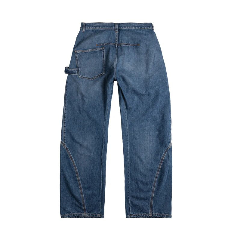 Verdrehte Workwear-Jeans