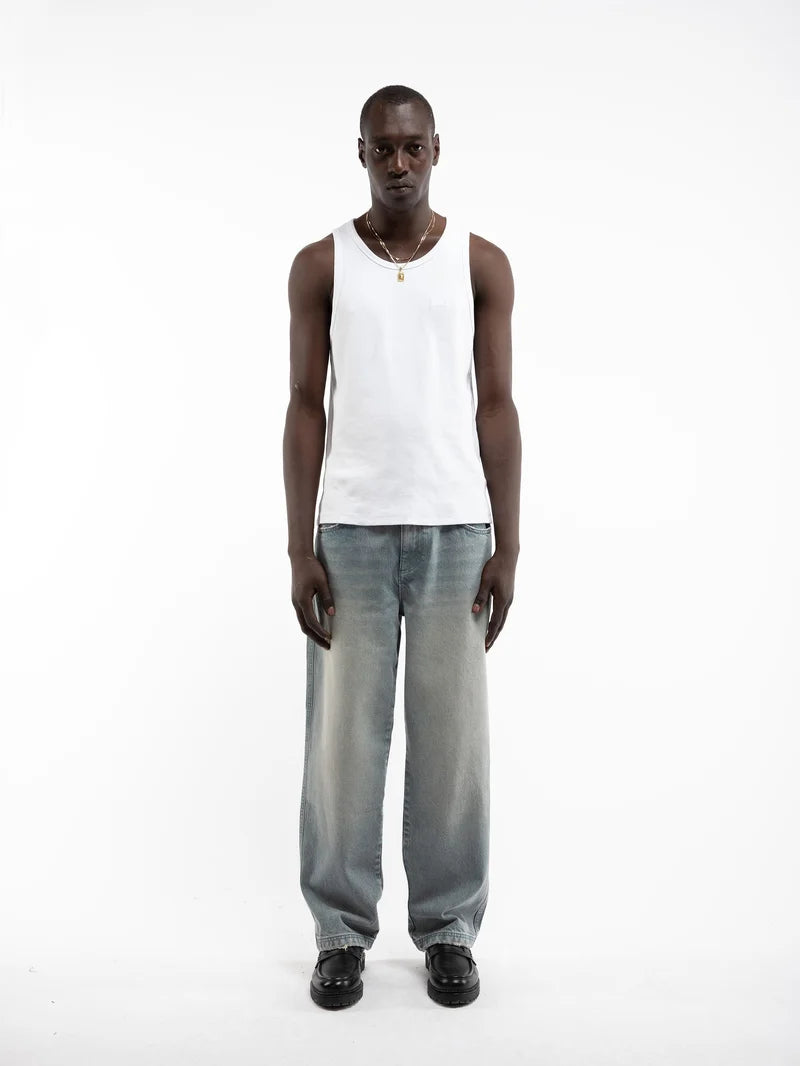 Essential Straight Fit Denim - Light Blue