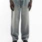 Essential Straight Fit Denim - Light Blue