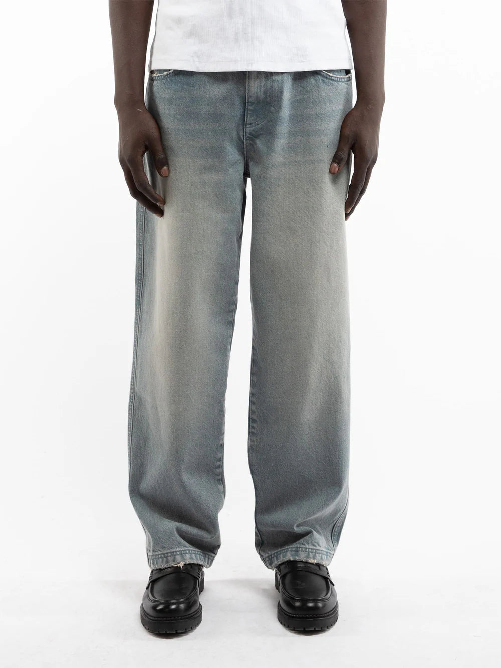 Essential Straight Fit Denim - Light Blue