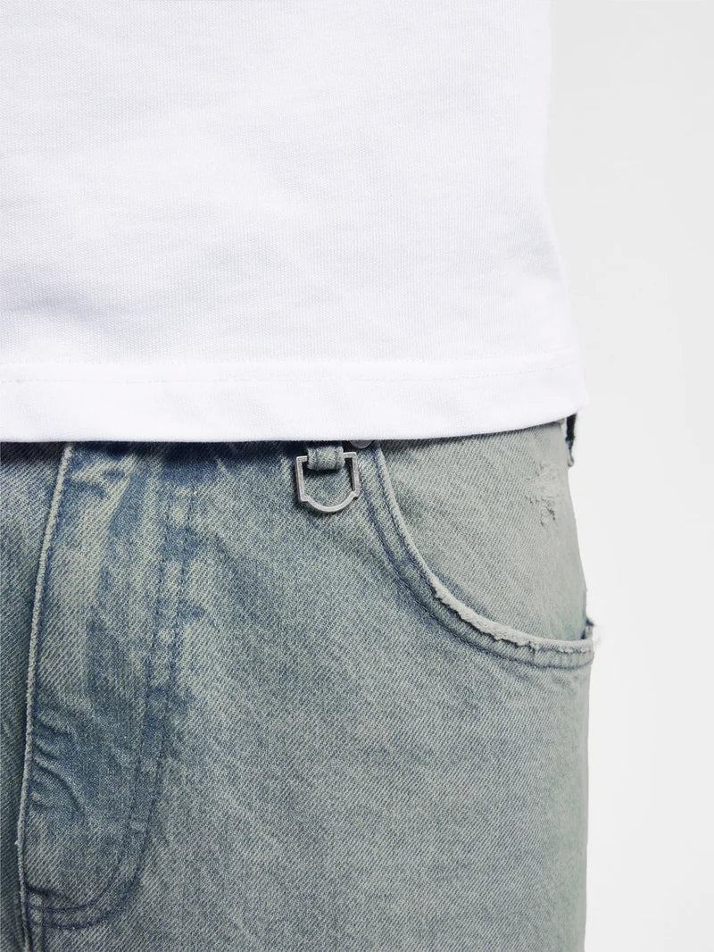 Essential Straight Fit Denim - Light Blue
