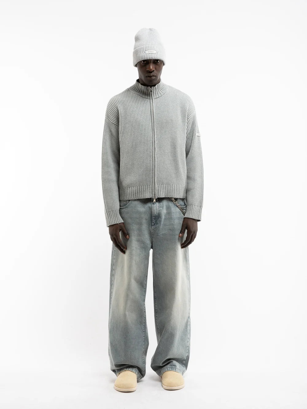 L’Atelier Line Knit Zipper
