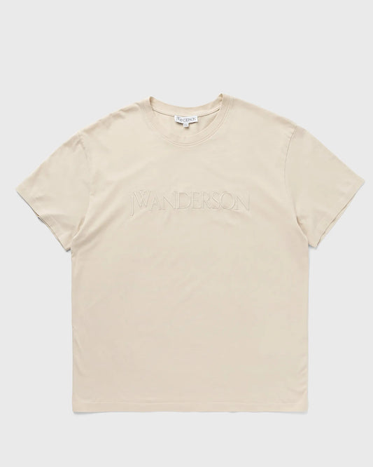 T-Shirt mit Logo-Stickerei
