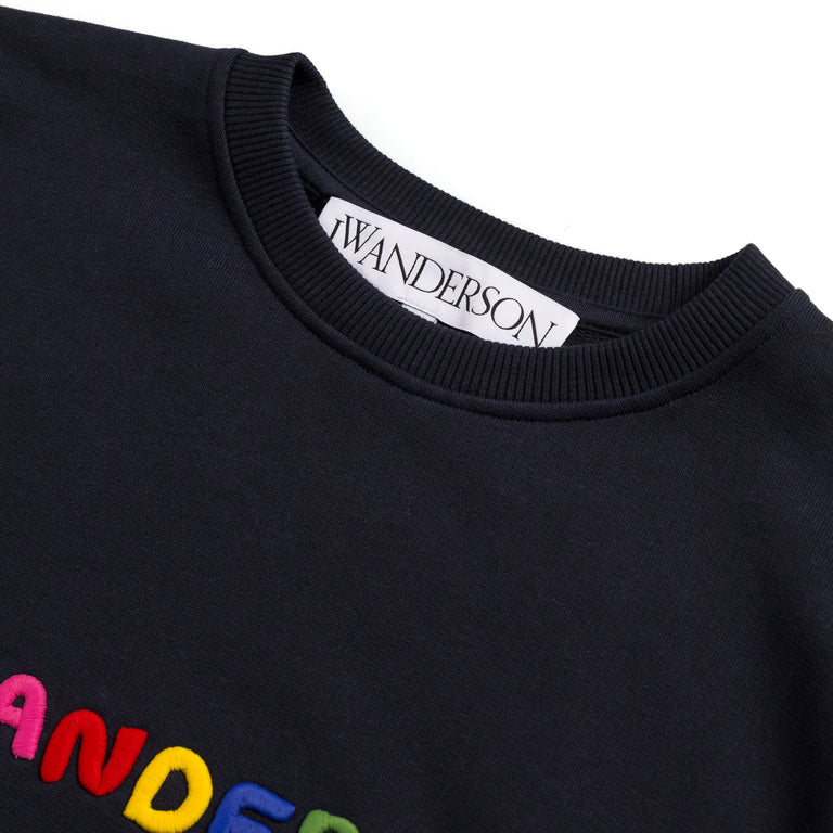 Logo Embroidery Sweatshirt