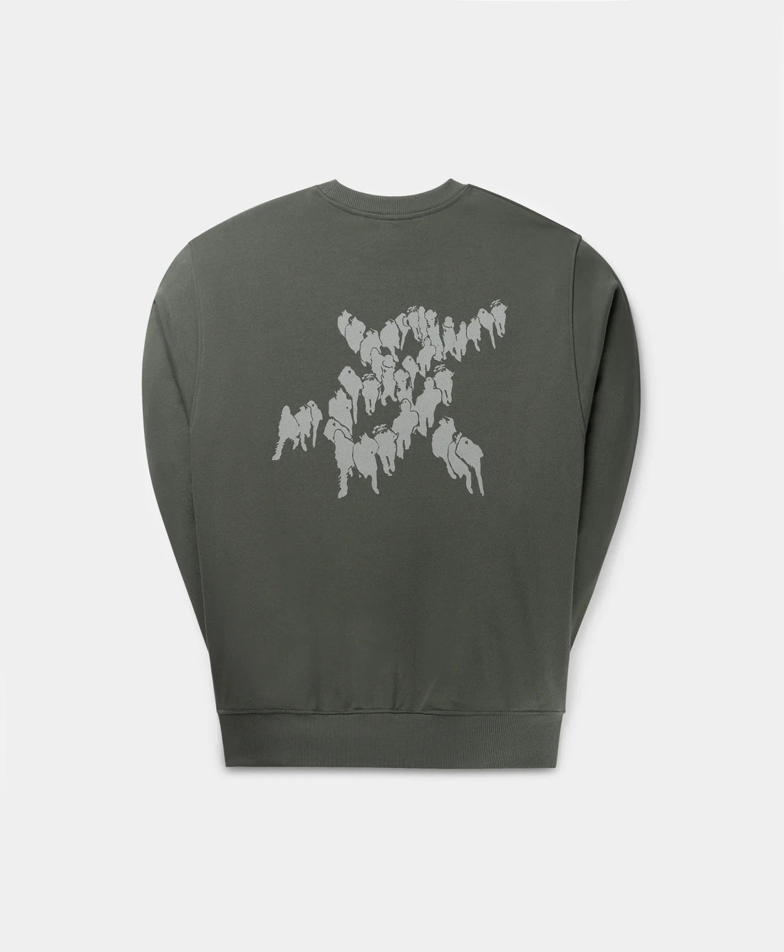 Shield crowd relaxed sweater