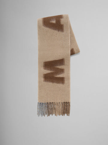 Scarf with logo