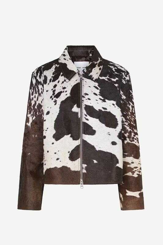 Salylo leather jacket