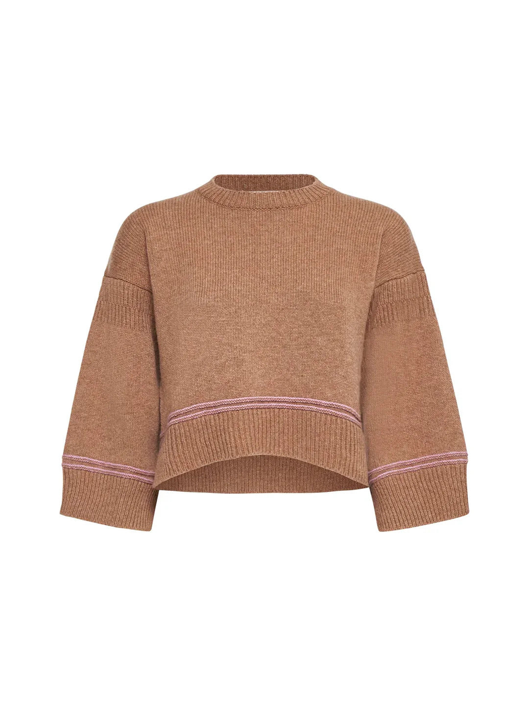 Logo virgin wool pullover