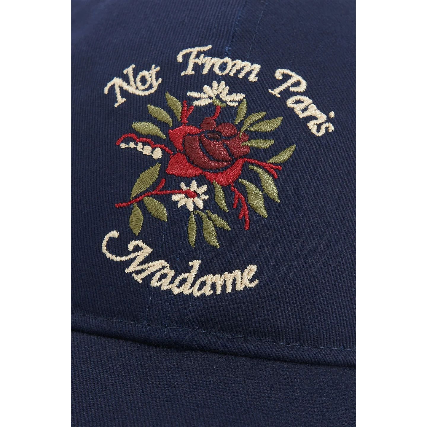 La Casquette Slogan Fleurs