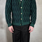 Drôle de Monsieur Le Cardigan Torsades Bicolore – Rückansicht