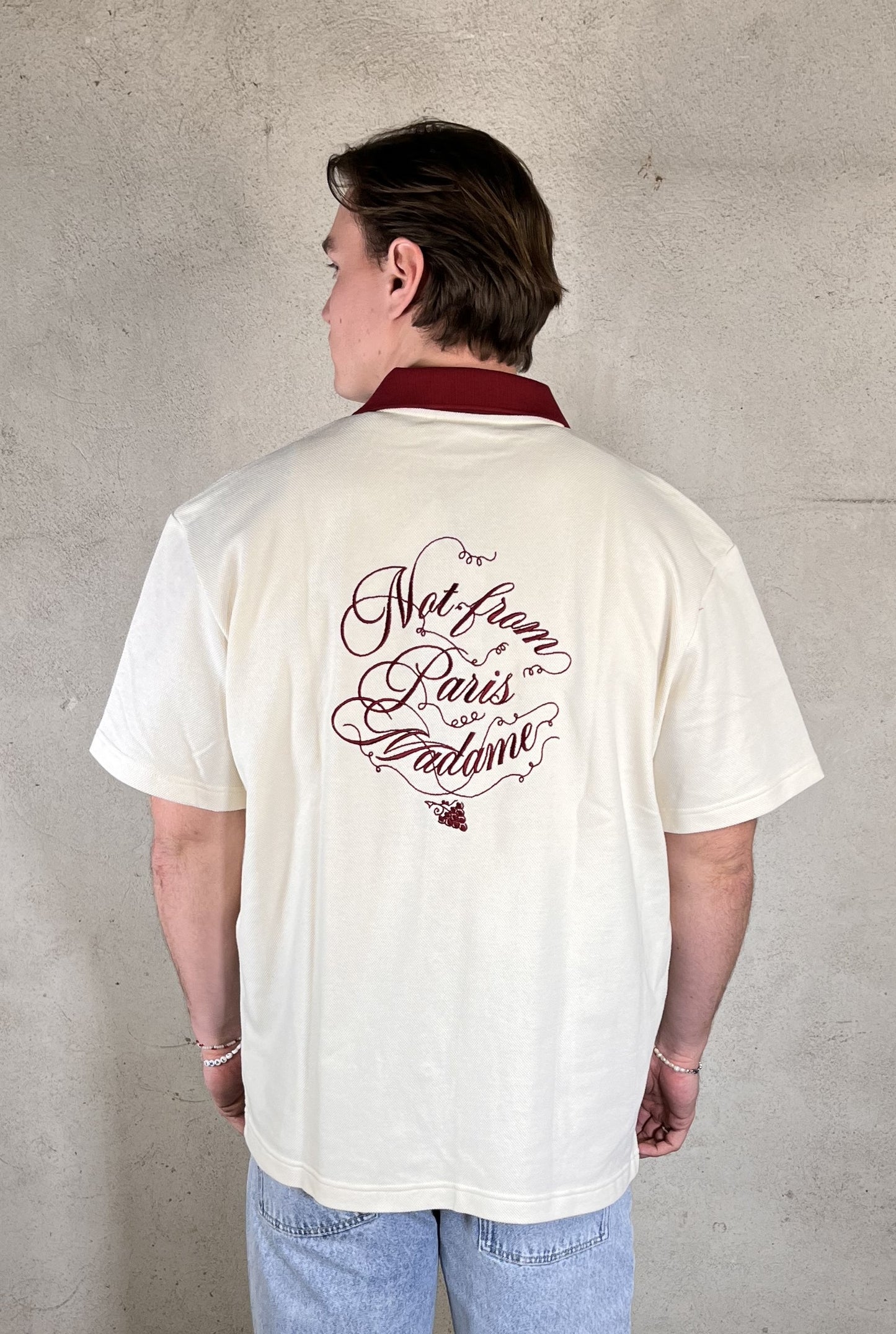 La Chemise Piquée Slogan Vignes