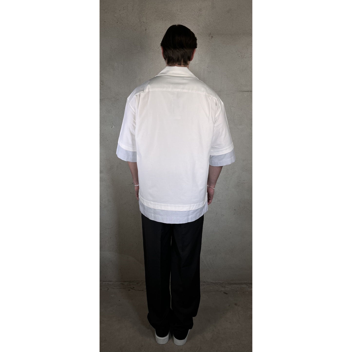 DOUBLE LAYER SHORT SLEEVE SHIRT