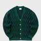 Drôle de Monsieur Le Cardigan Torsades Bicolore – Frontansicht