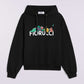 Fiorucci Black Fruit Print Hoodie – Seitenansicht