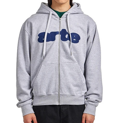 Embroidery Zip Hoodie