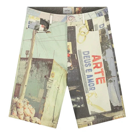 Photo Allover Shorts